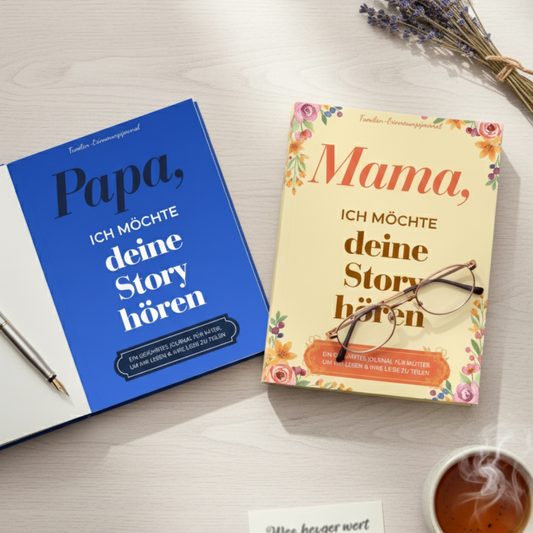 "Ich möchte deine Geschichte hören" - Das Familien-Erinnerungsjournal